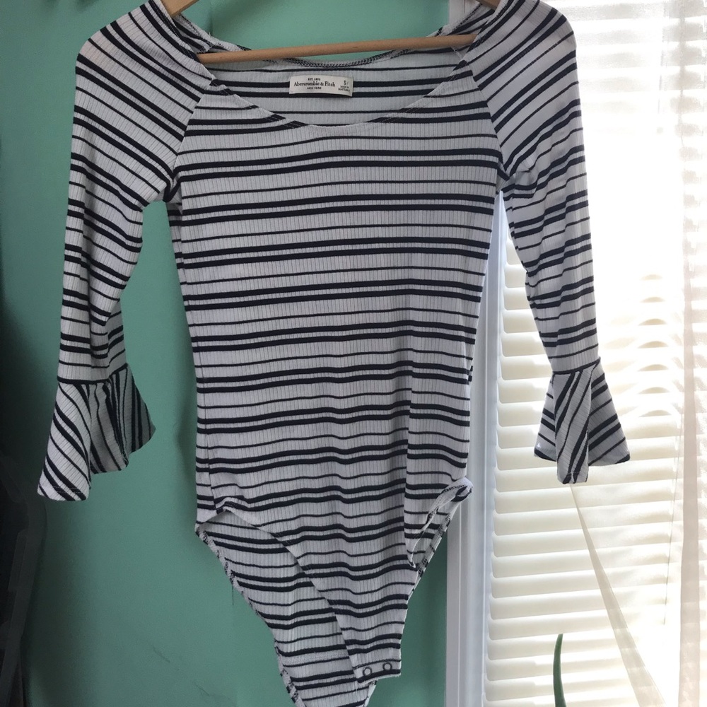 Striped onesie
